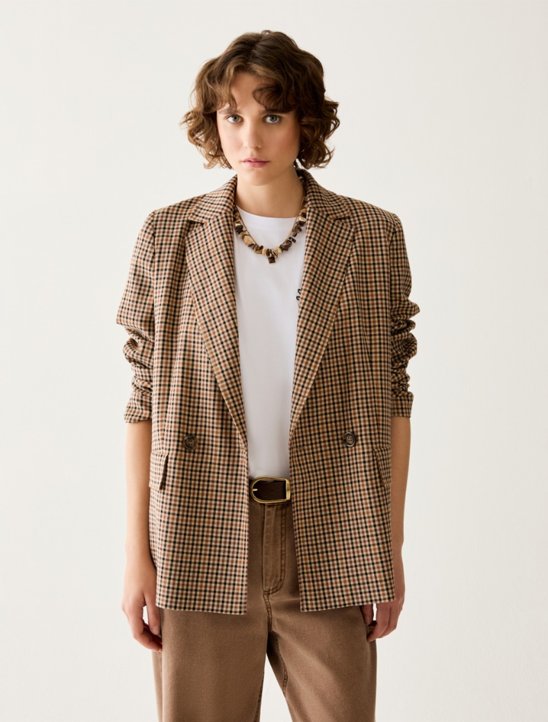 Gingham blazer - Pennyblack
