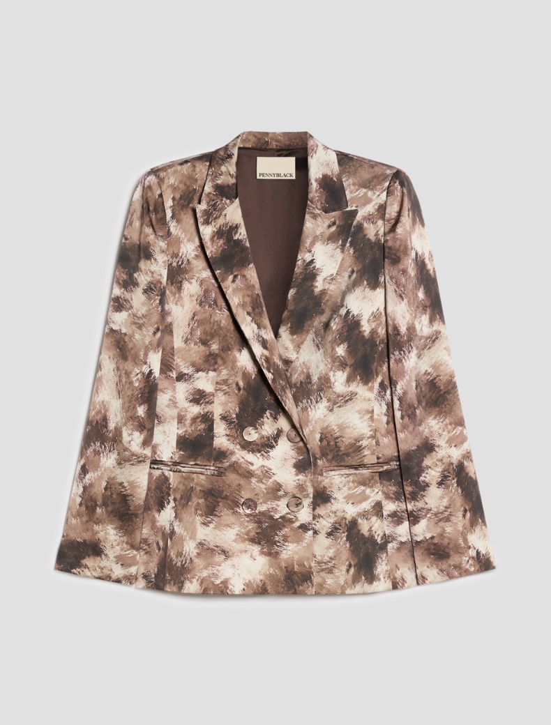 Double satin blazer - Pennyblack - 7