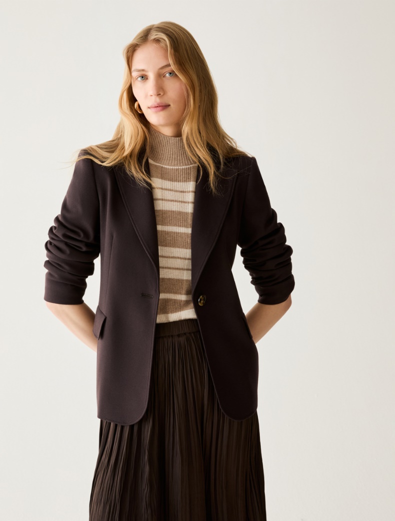 Single-breasted one-button blazer - Pennyblack