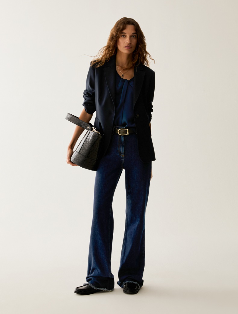 Single-breasted one-button blazer - Pennyblack - 5
