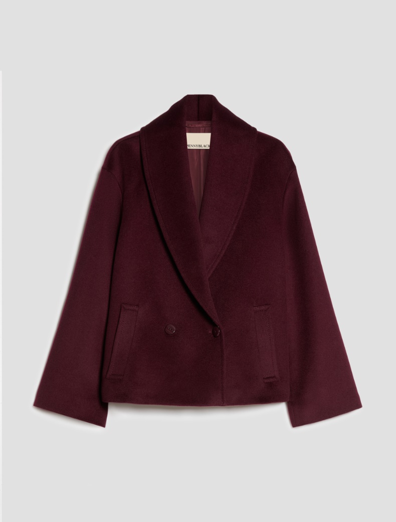 Pea coat in wool drap - Pennyblack - 2