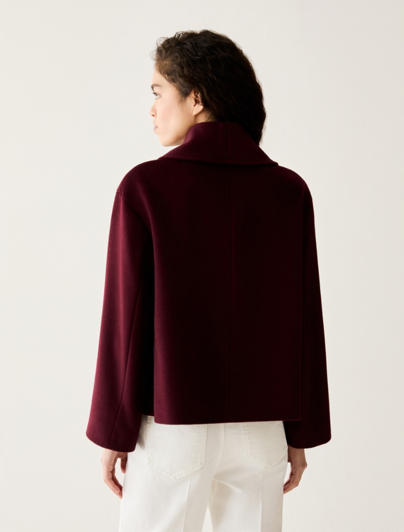 Pea coat in wool drap - Pennyblack - 3