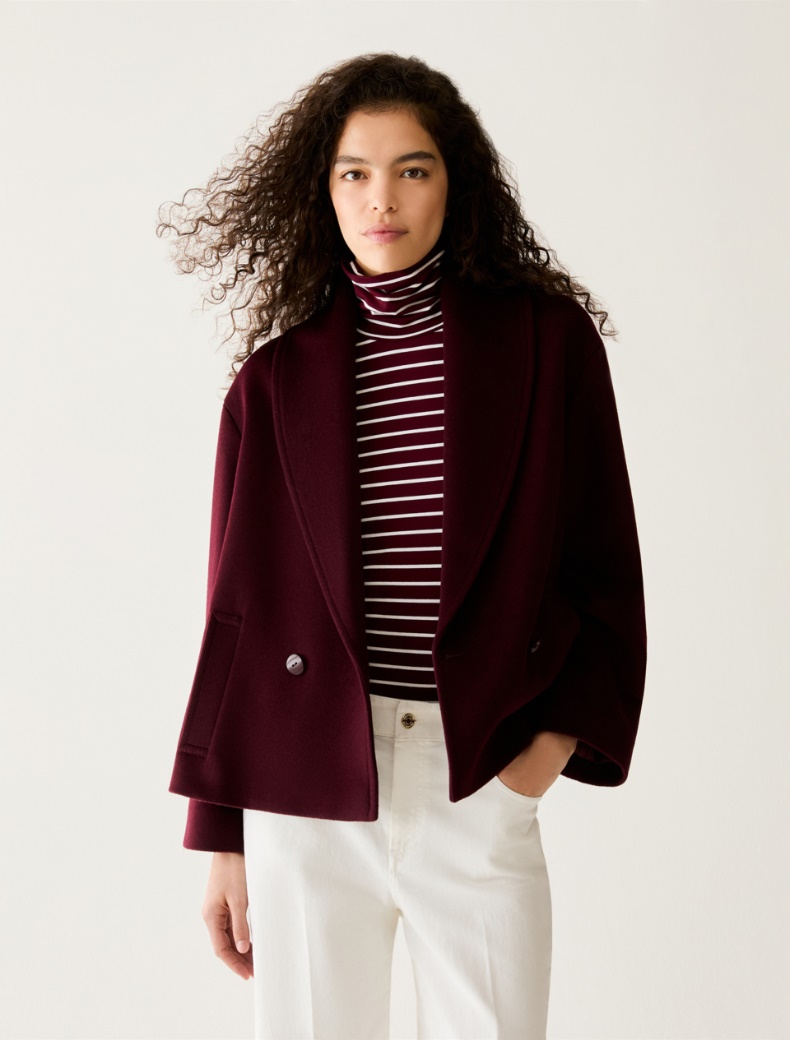 Pea coat in wool drap - Pennyblack - 6
