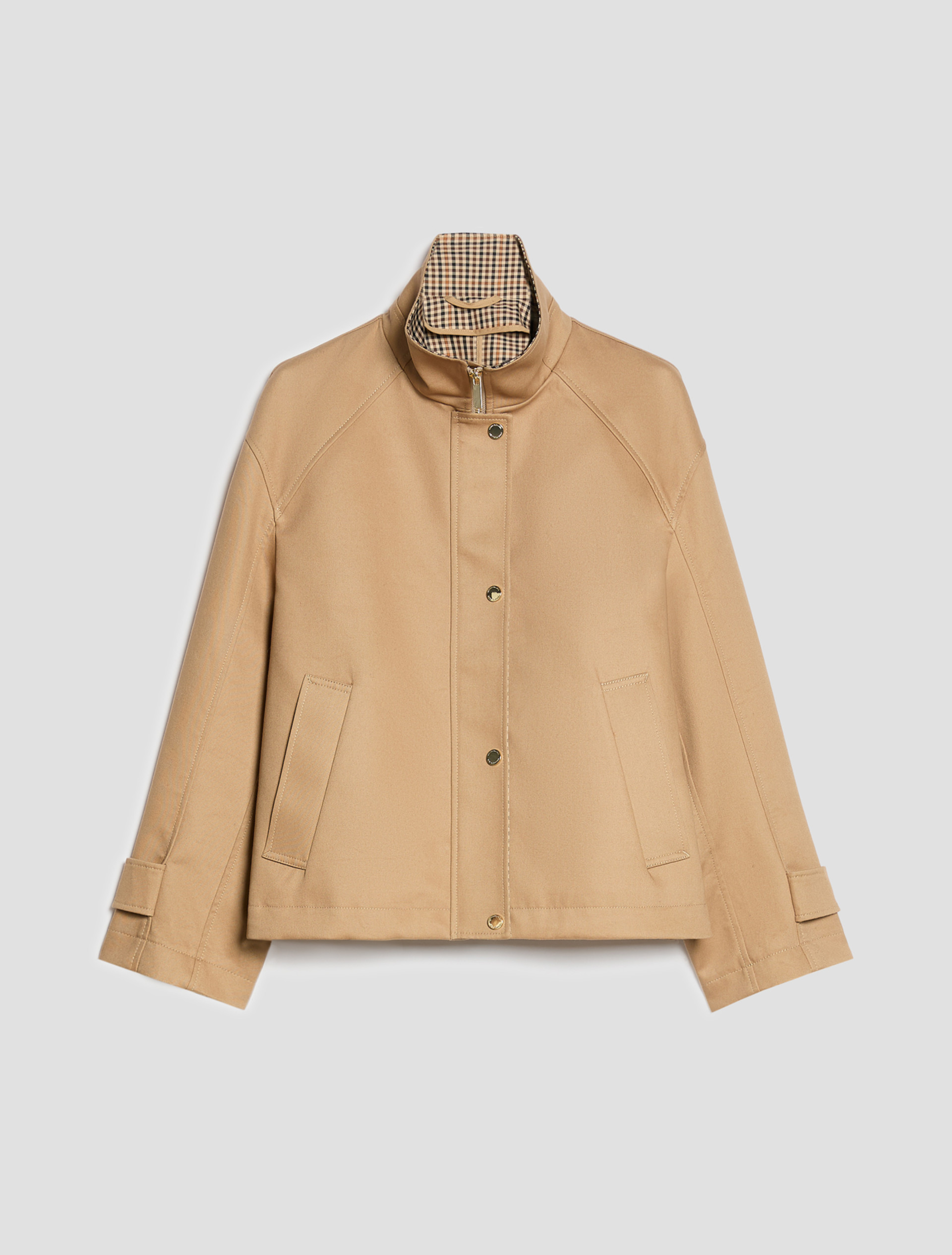 Water-repellent cotton jacket - CAMEL - Pennyblack - 2