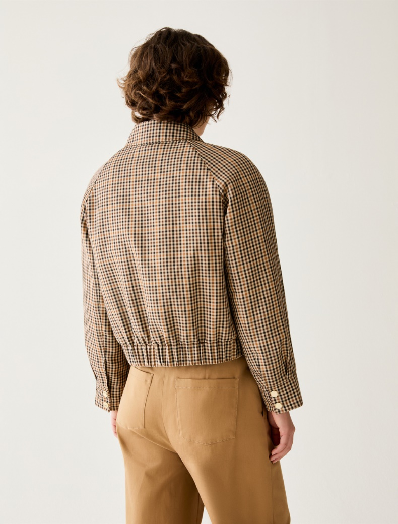 Gingham bomber jacket - Pennyblack - 3