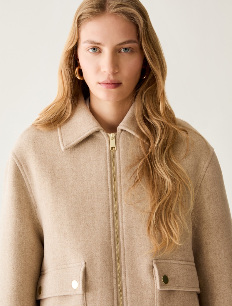 Embroidered cloth jacket - Pennyblack - 4