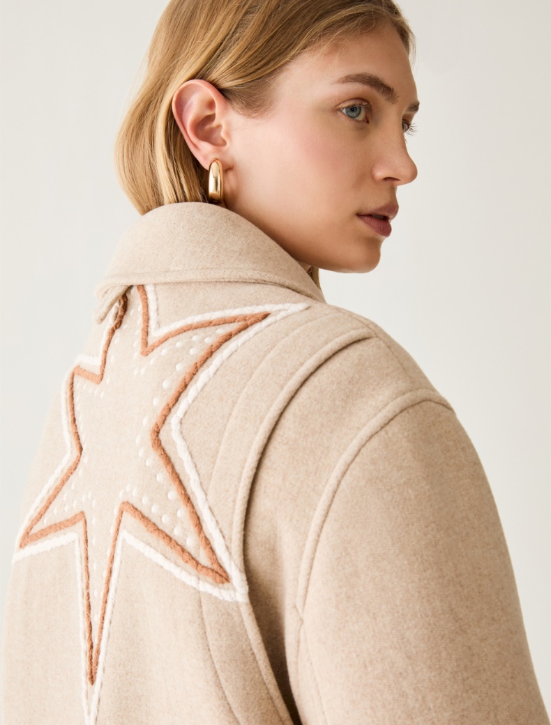 Embroidered cloth jacket - Pennyblack - 5