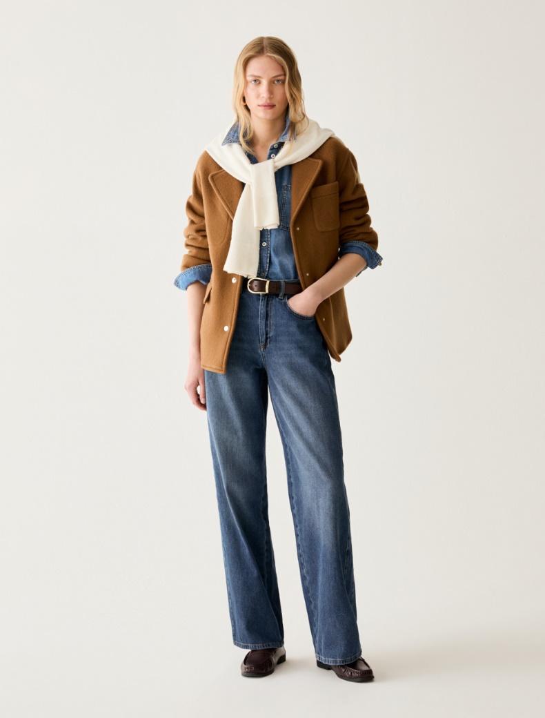 Giacca camicia in velour - Pennyblack - 5