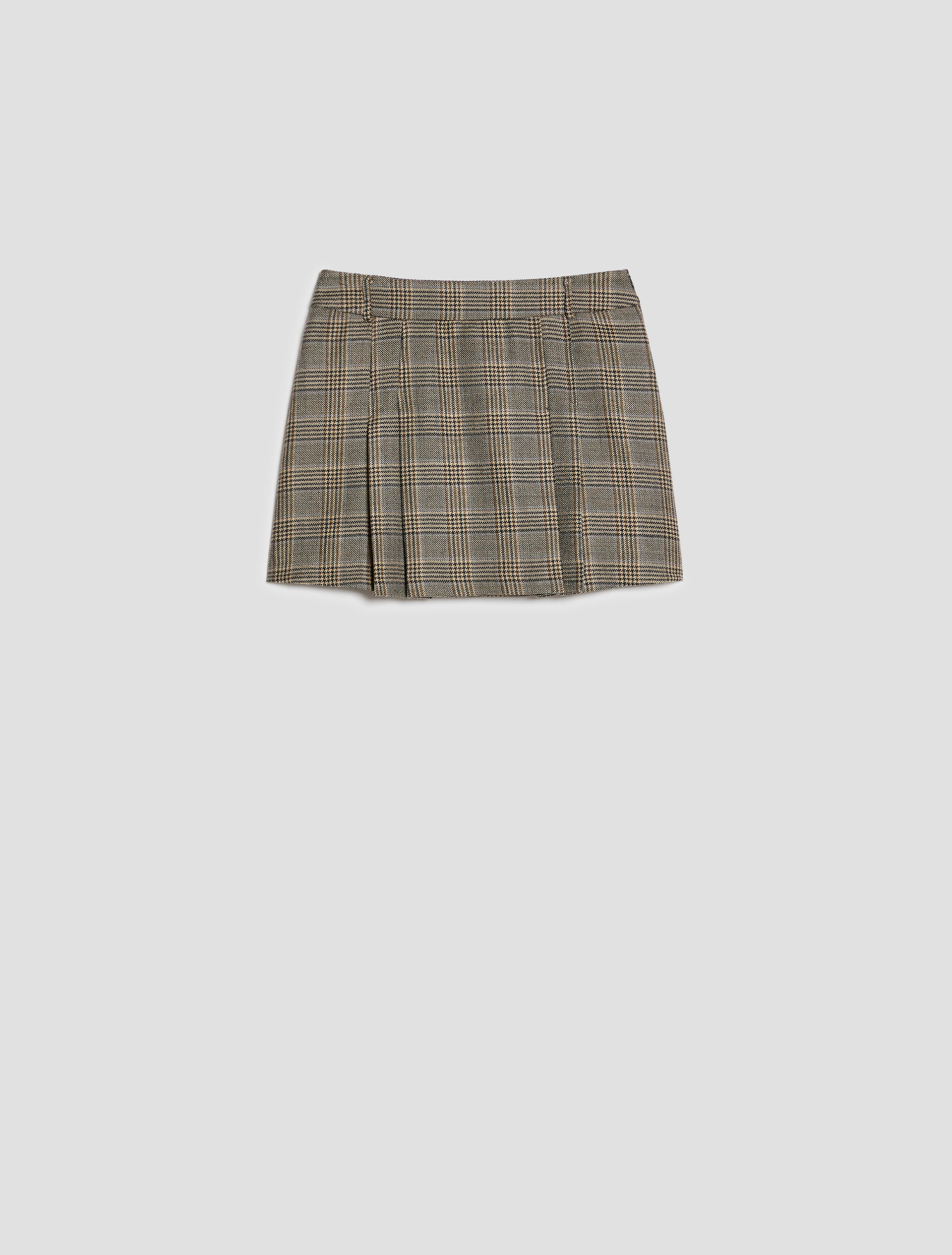 Pure wool miniskirt - SAND - Pennyblack - 2