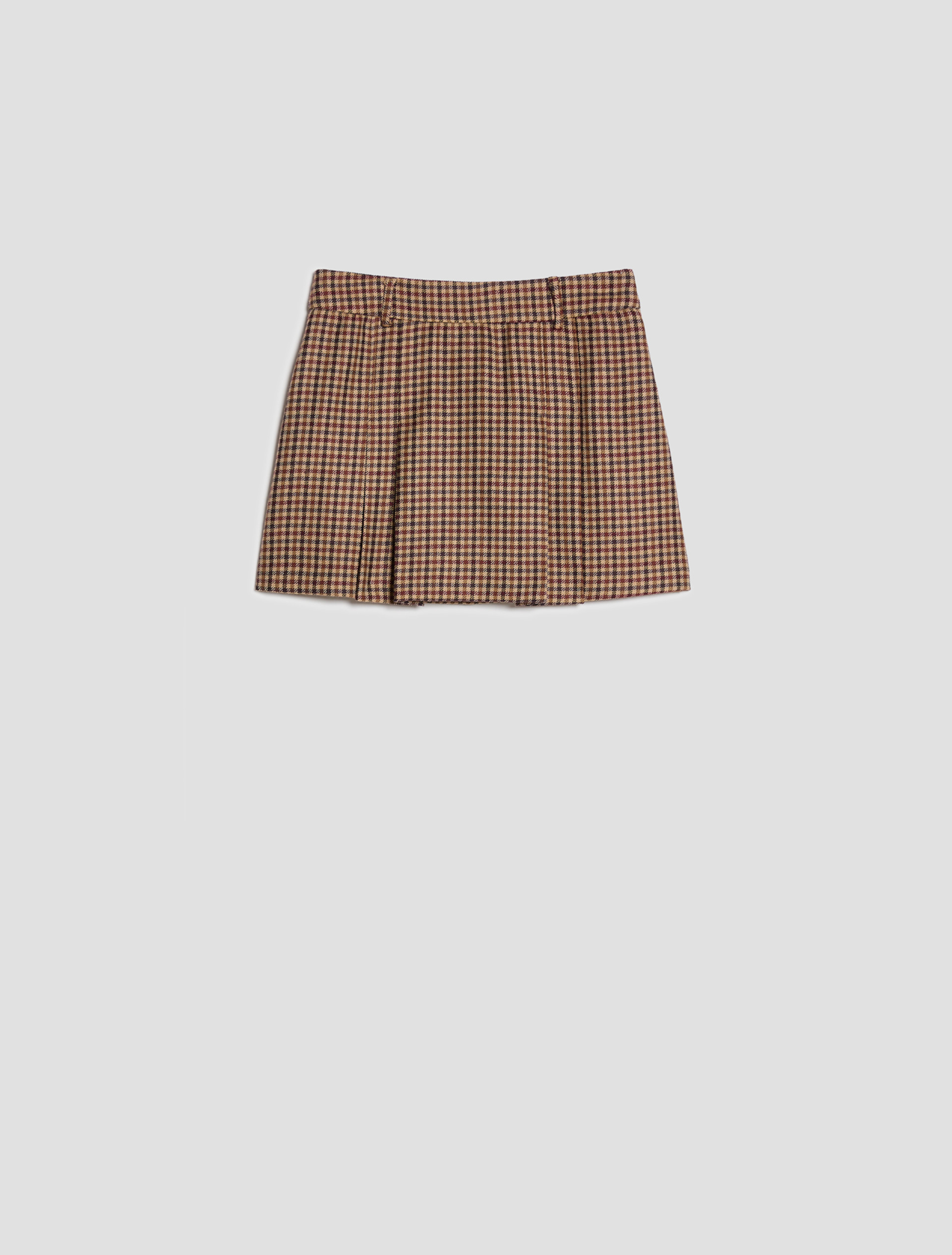 Pure wool miniskirt - SAND - Pennyblack - 2