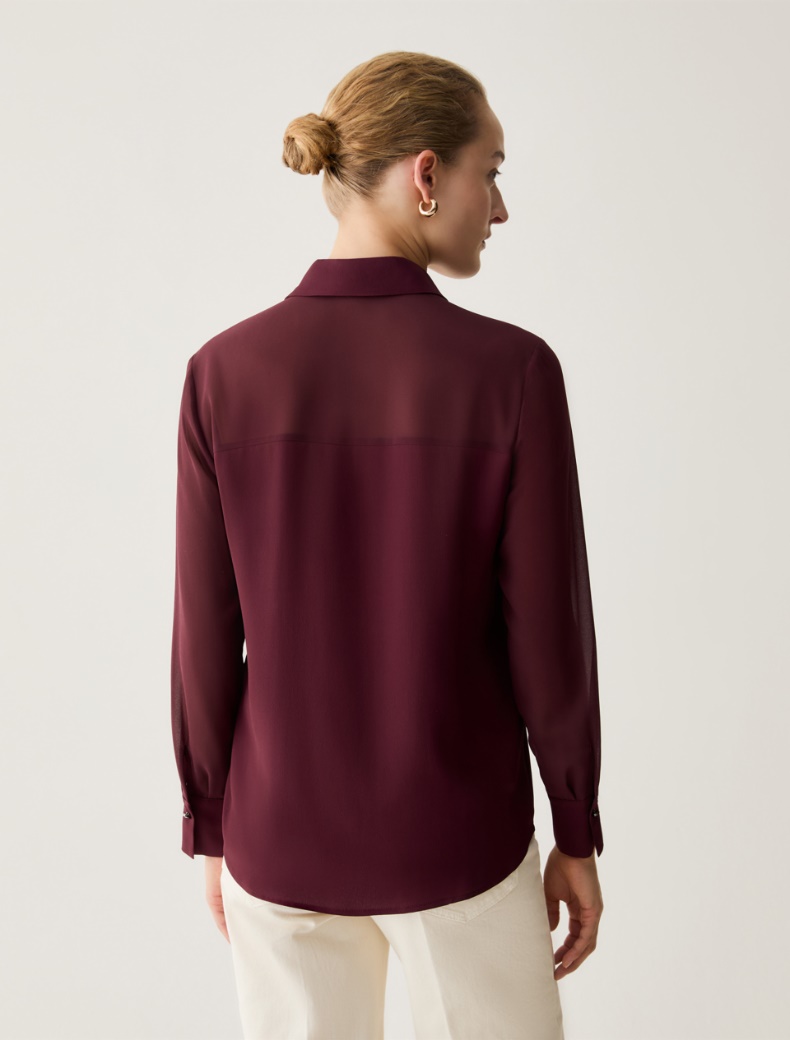 Mixed-material shirt - Pennyblack - 3