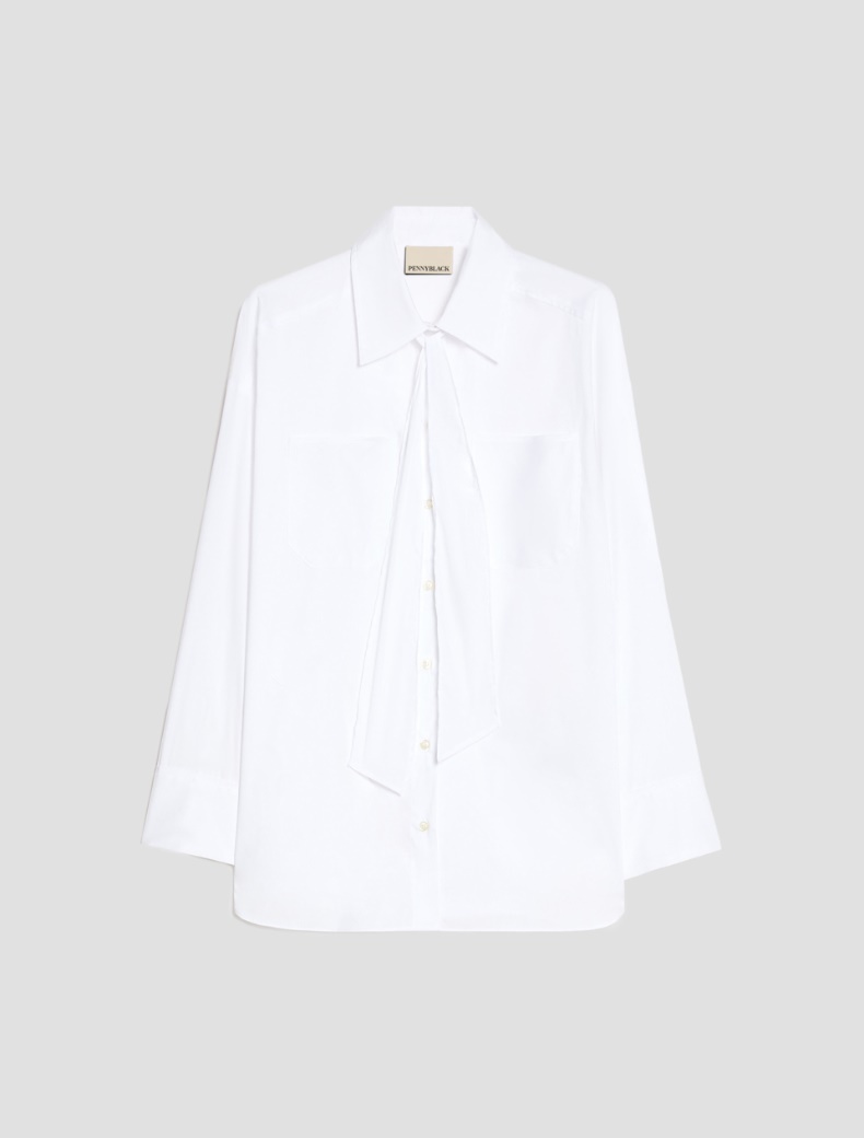 Oversized poplin shirt - Pennyblack - 7