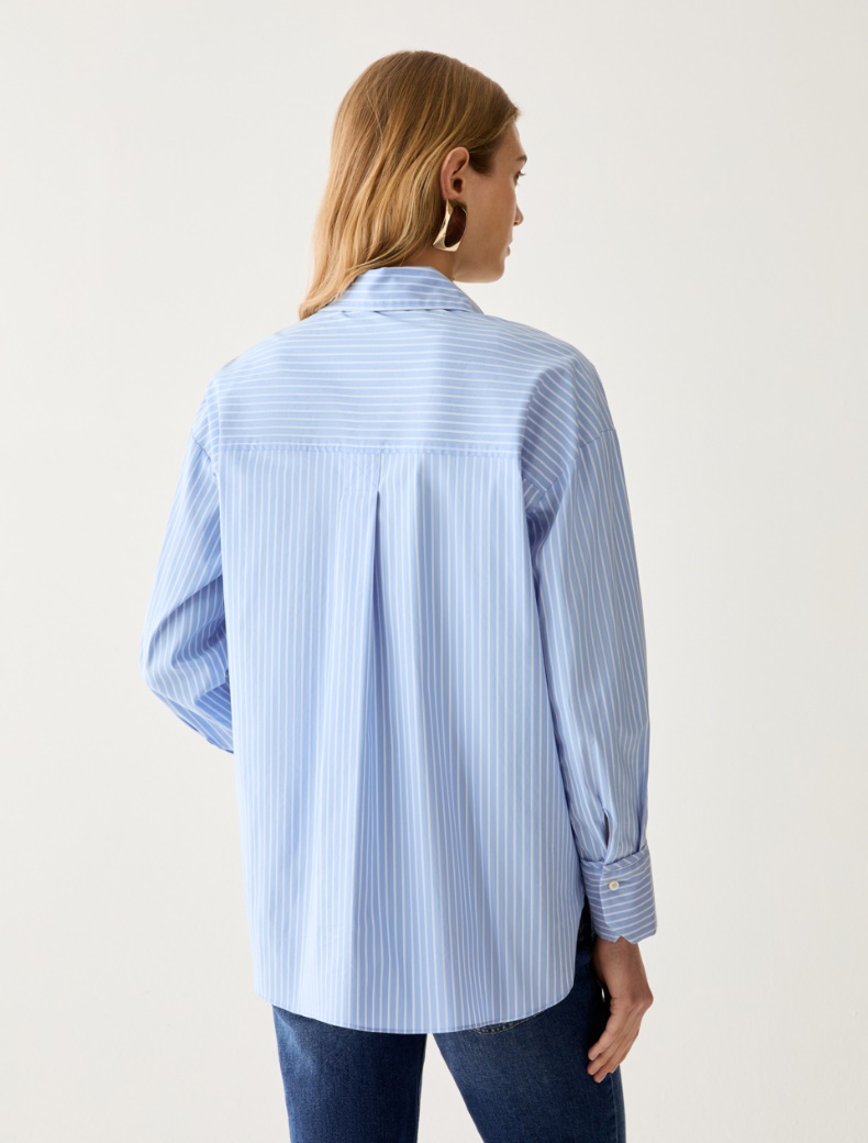 Oversized poplin shirt - Pennyblack - 3