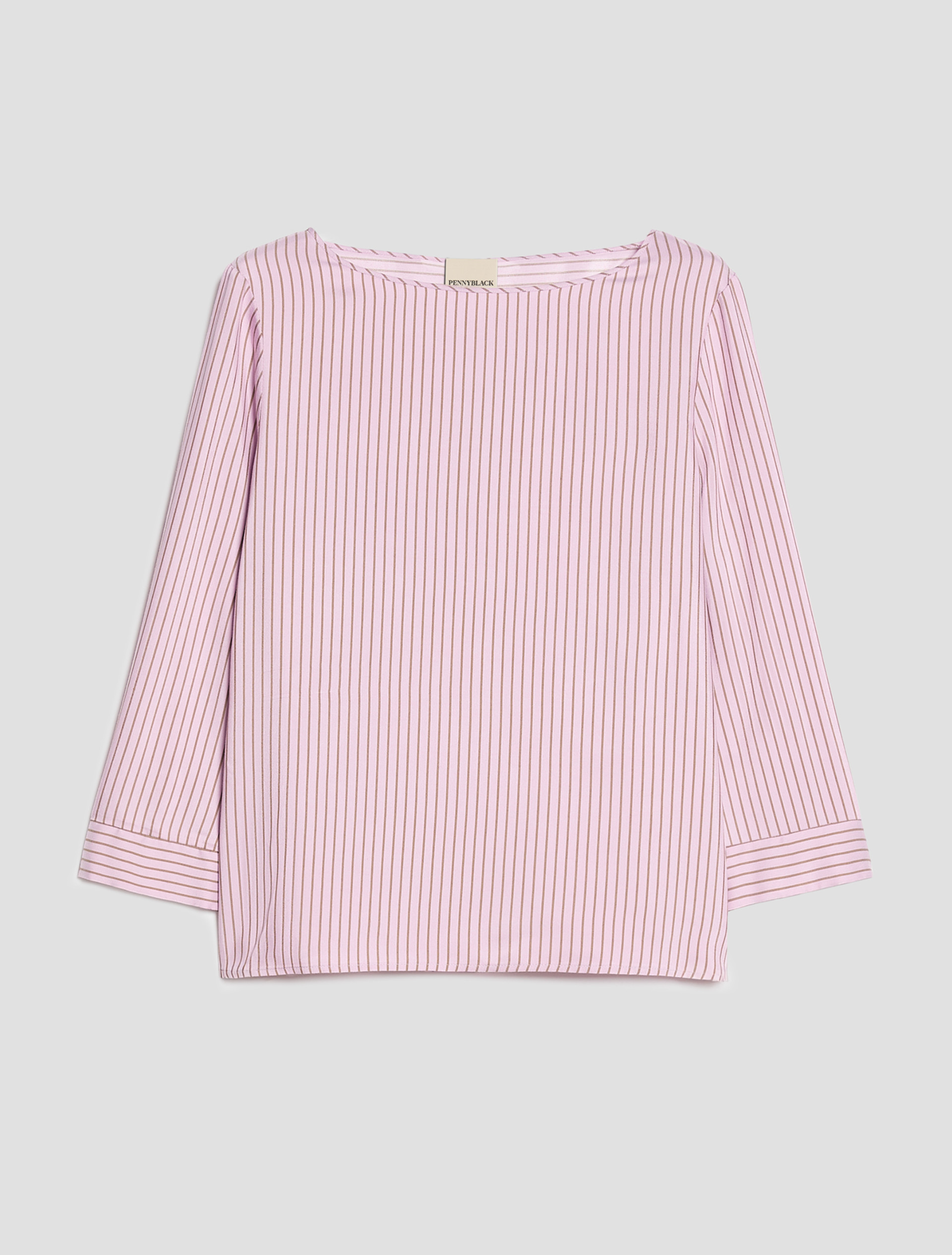 Fluid twill blouse - LILAC - Pennyblack - 2