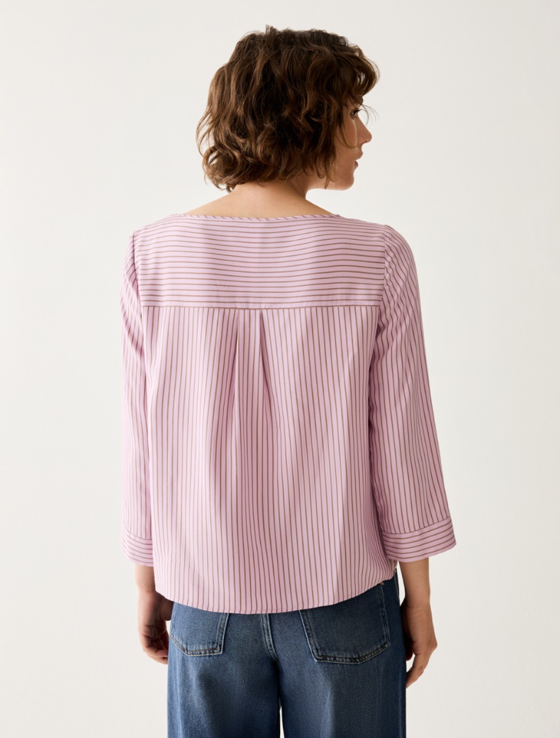 Fluid twill blouse - Pennyblack - 3