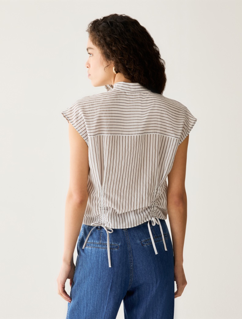 Drawstring shirt - Pennyblack - 3