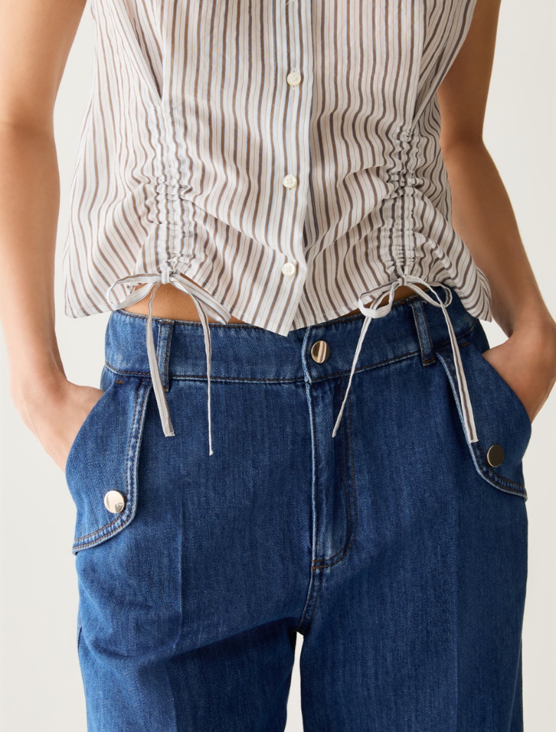 Drawstring shirt - Pennyblack - 4