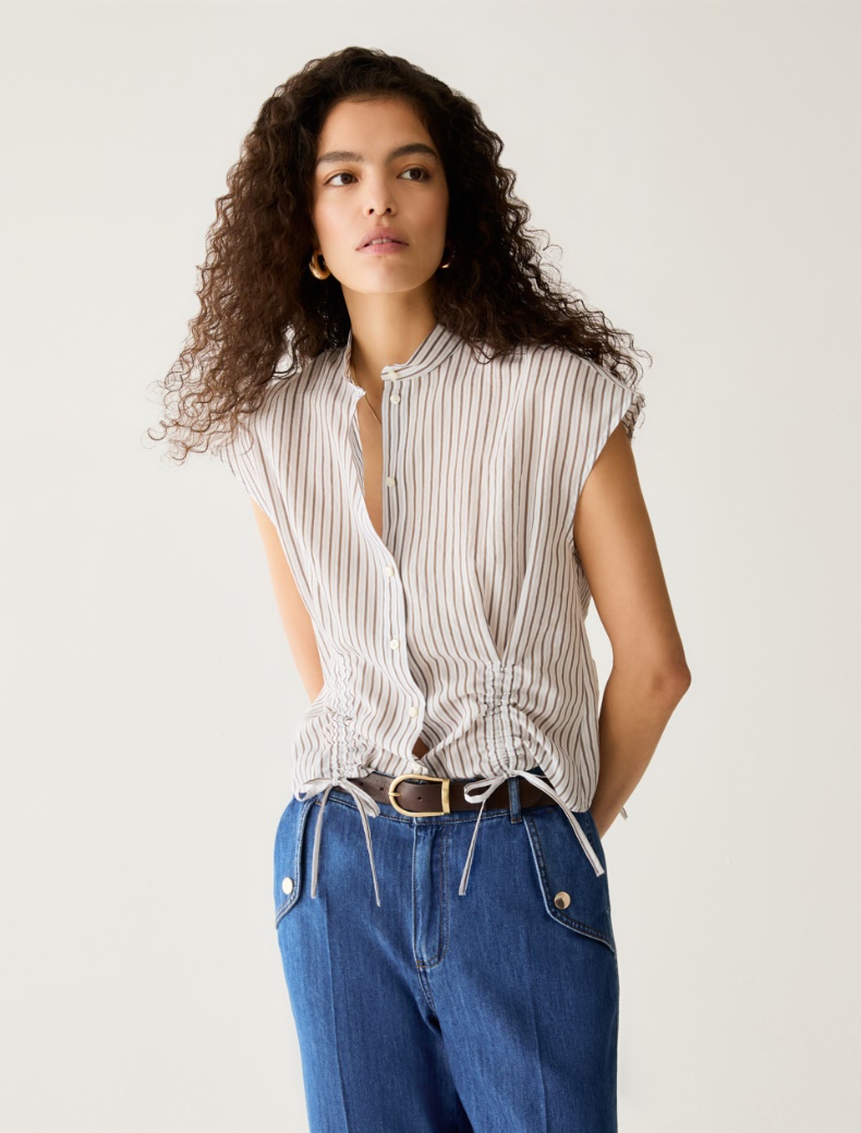 Drawstring shirt - Pennyblack
