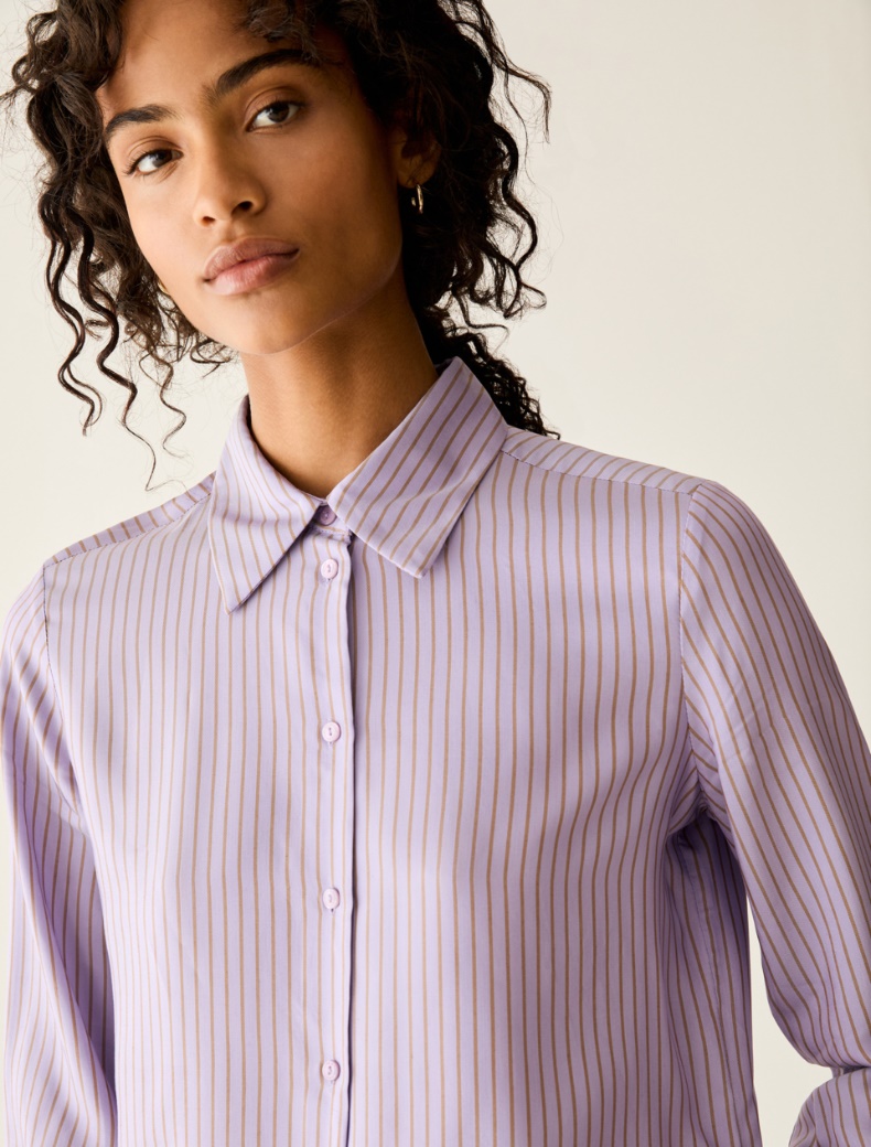 Fluid twill shirt - Pennyblack - 4