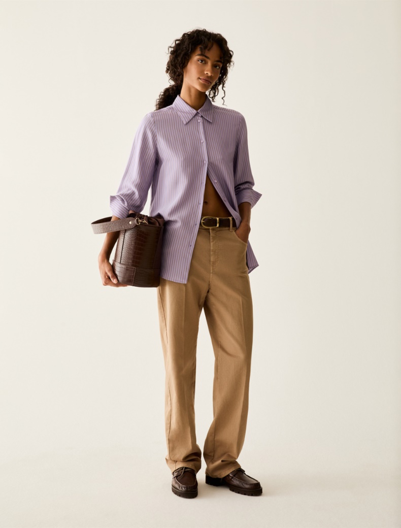 Fluid twill shirt - Pennyblack - 5
