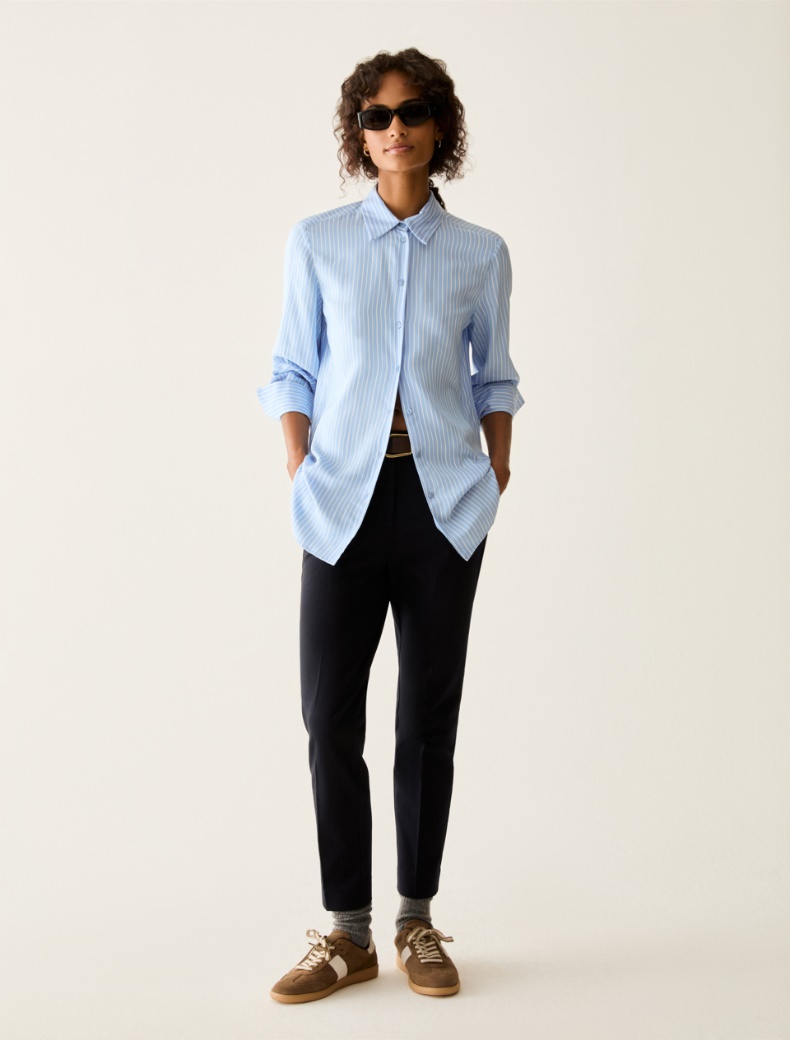 Fluid twill shirt - Pennyblack - 5