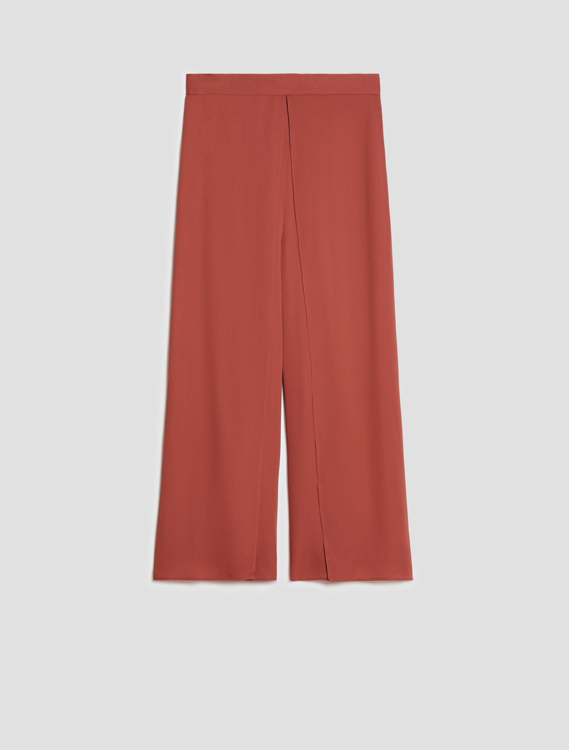 Double georgette trousers - RED - pennyblack