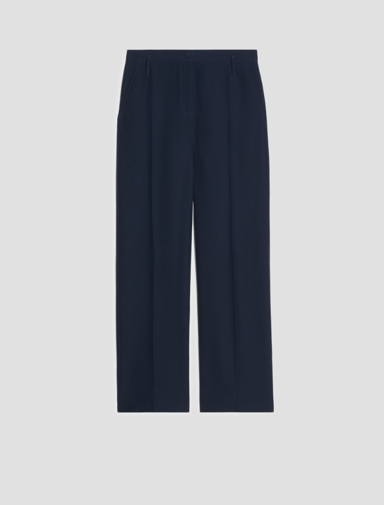 Straight-cut cady trousers - Pennyblack - 7