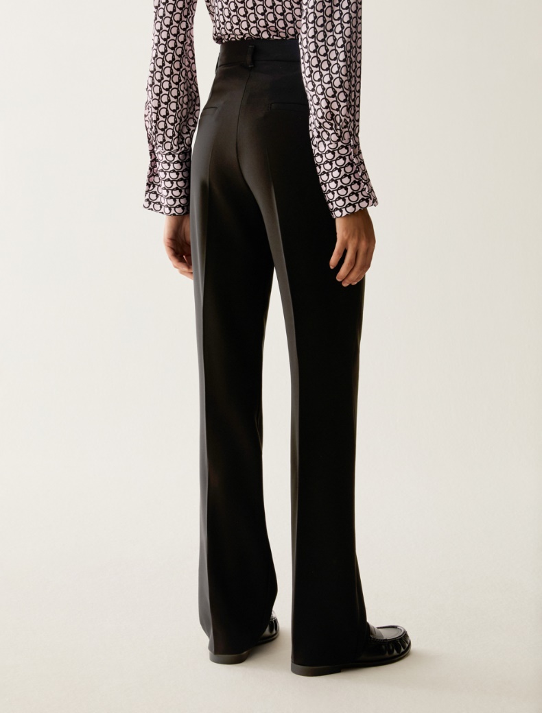 Straight-cut cady trousers - Pennyblack - 3