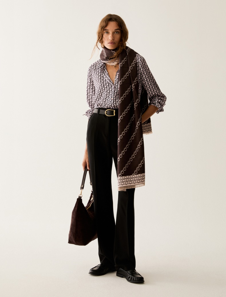 Straight-cut cady trousers - Pennyblack - 5
