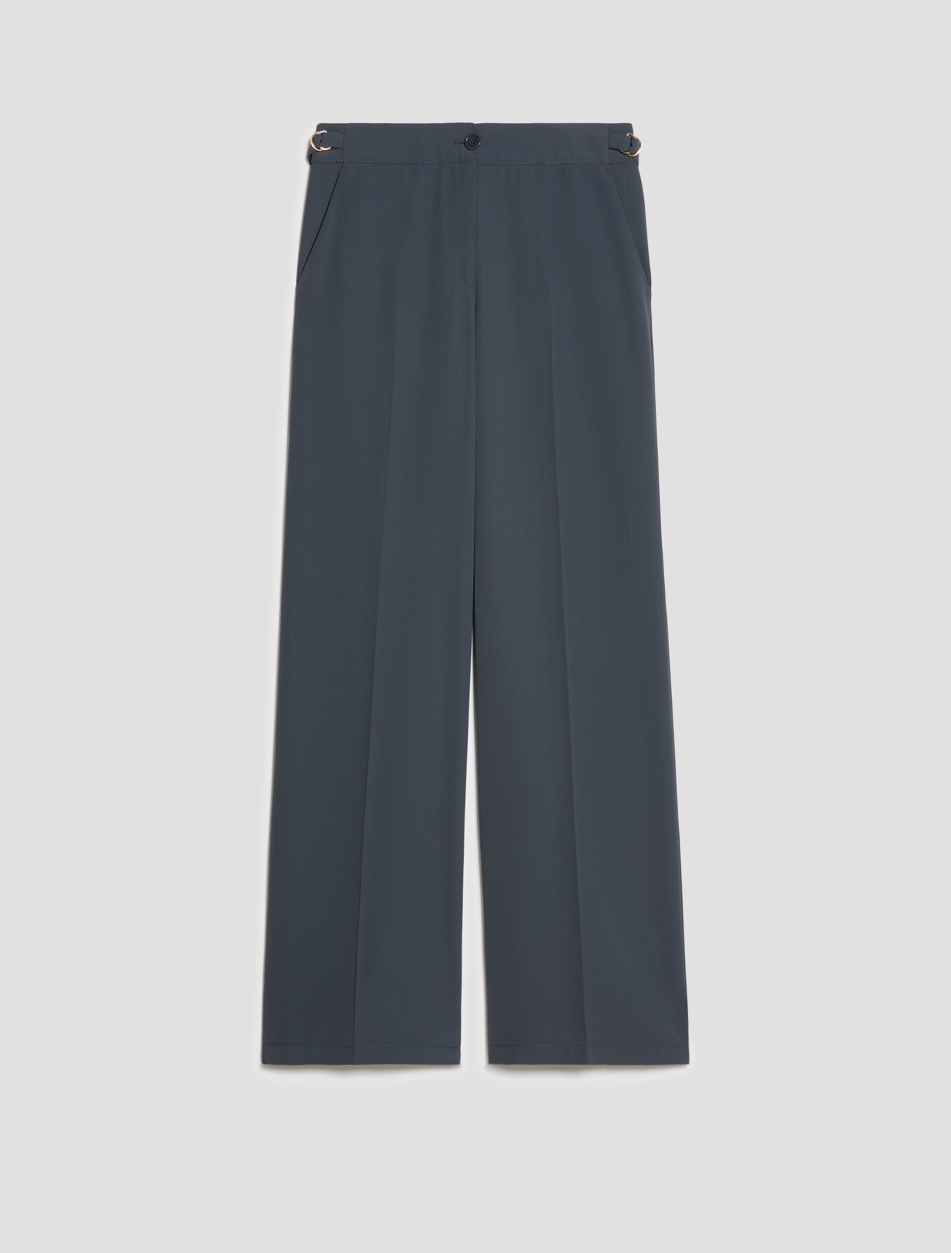 Wide, flowing trousers - NAVY - pennyblack