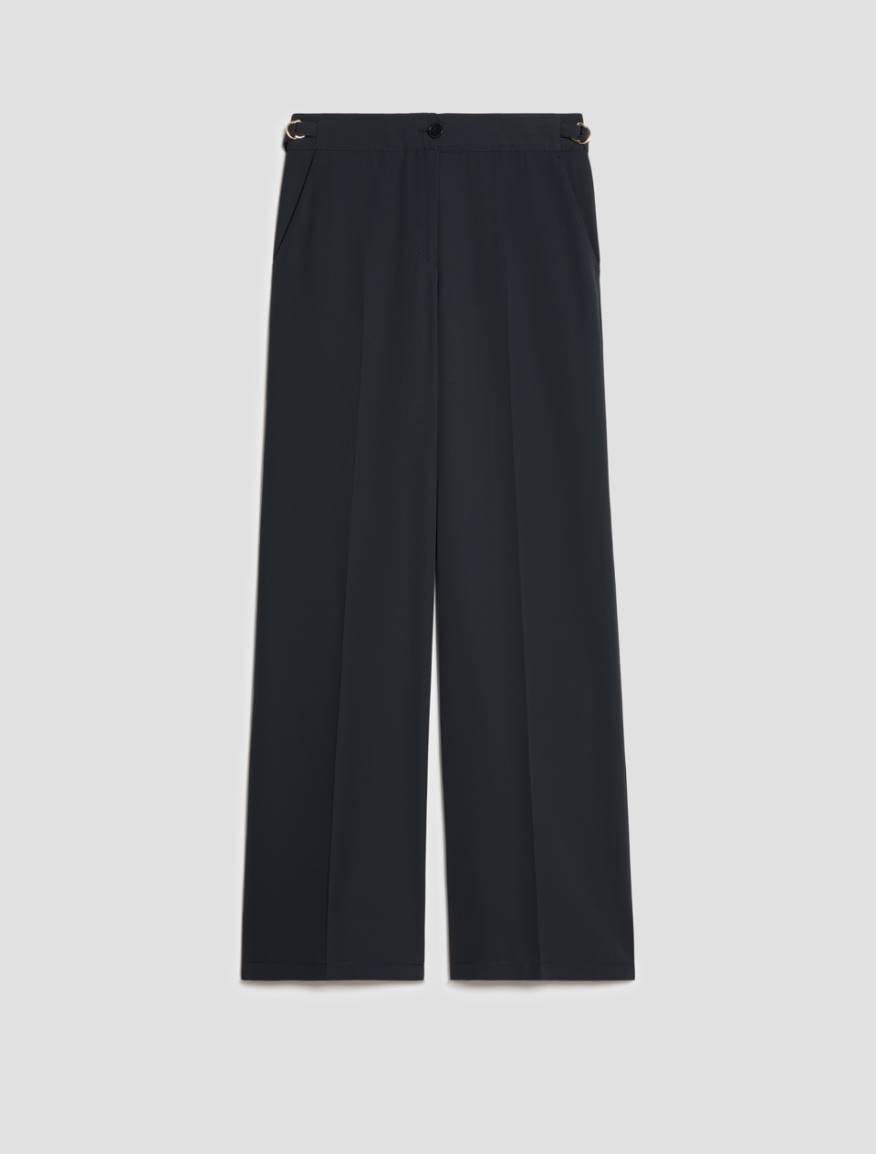 Wide, flowing trousers - NAVY - Pennyblack - 2