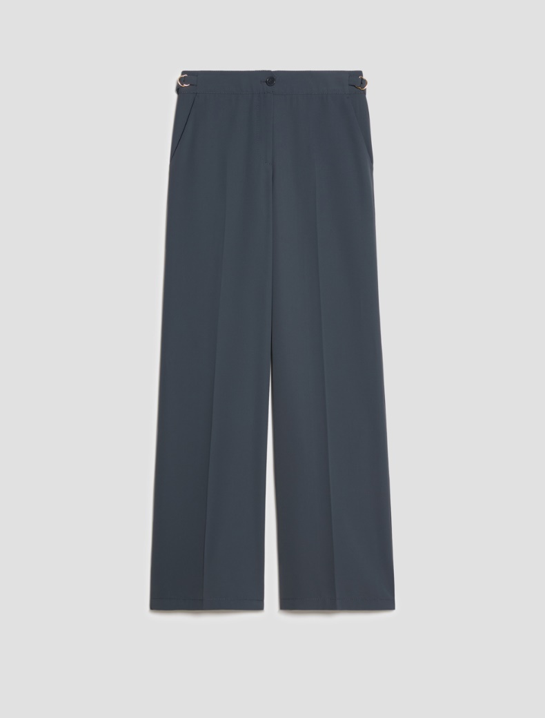 Wide, flowing trousers - NAVY - pennyblack