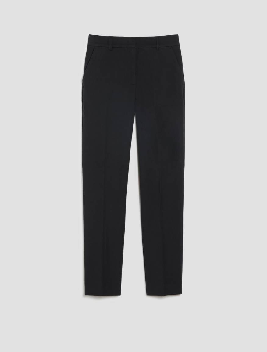 Slim-cut trousers - BLACK - Pennyblack - 2