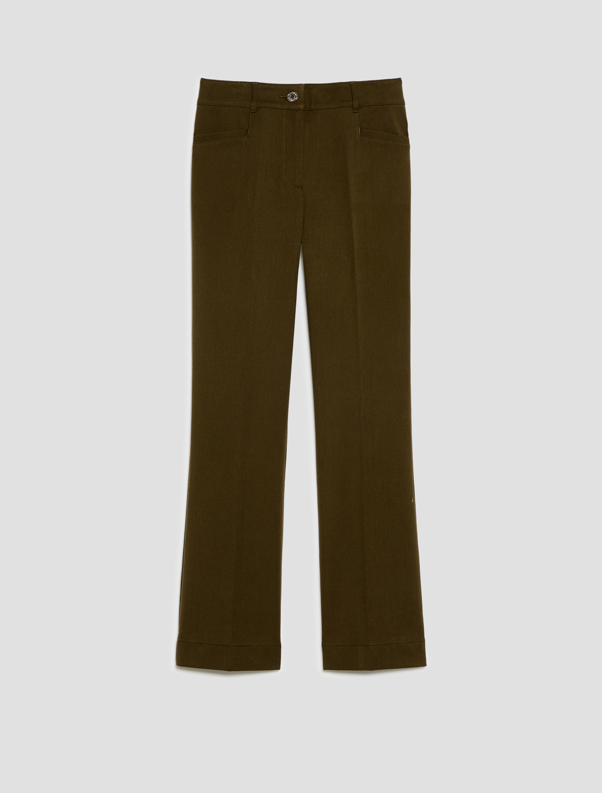 Mini-flare cut trousers - KAKI - Pennyblack - 2