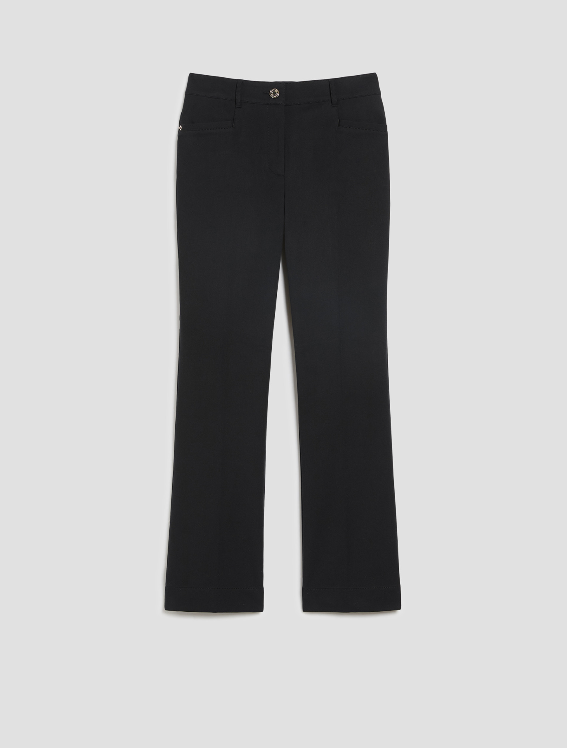 Mini-flare cut trousers - BLACK - Pennyblack - 2