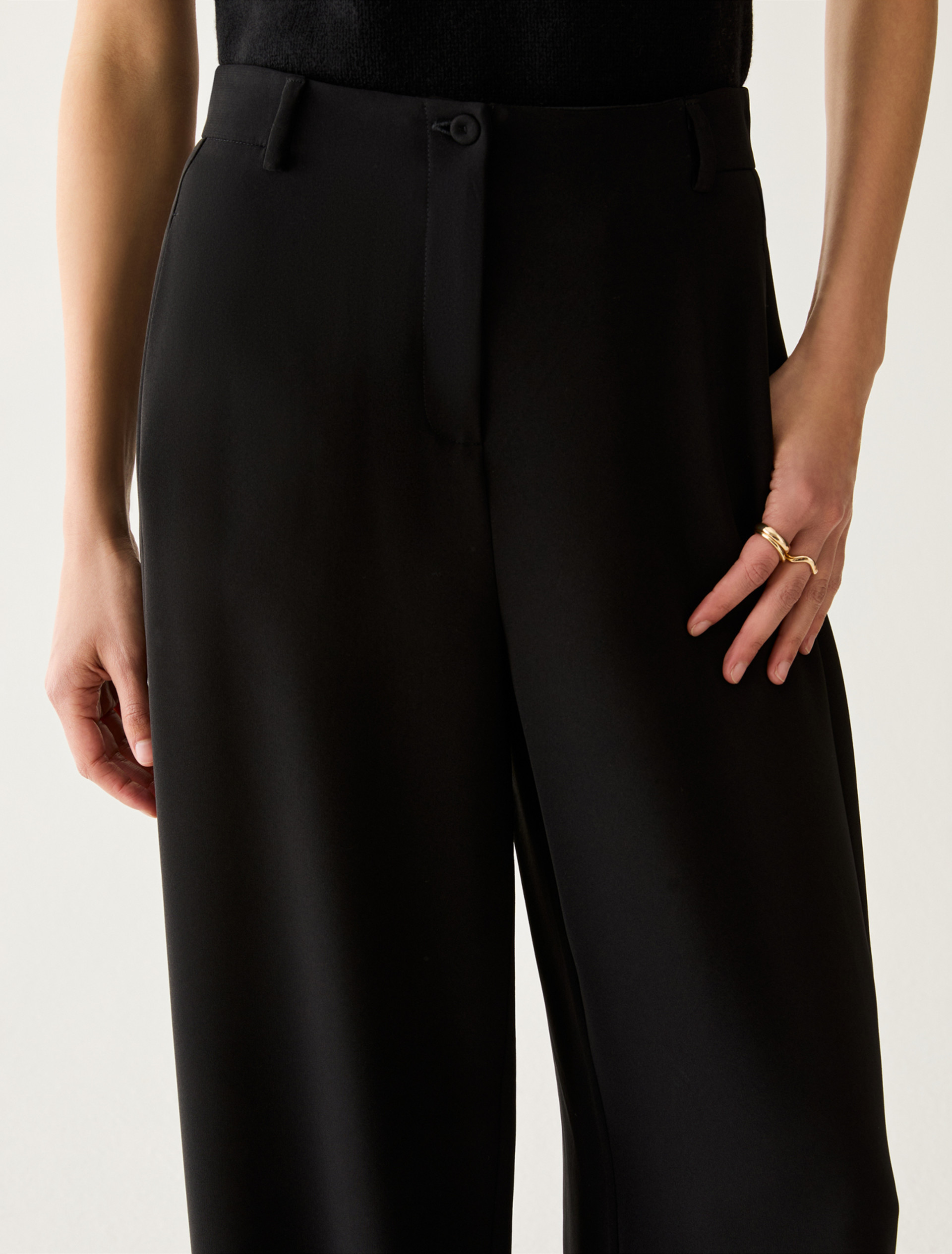 Wide cady trousers - BLACK - Pennyblack - 4
