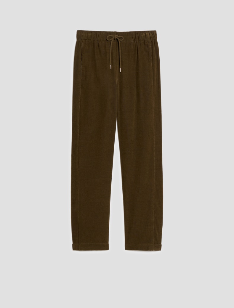 Carrot-cut corduroy trousers - Pennyblack - 7