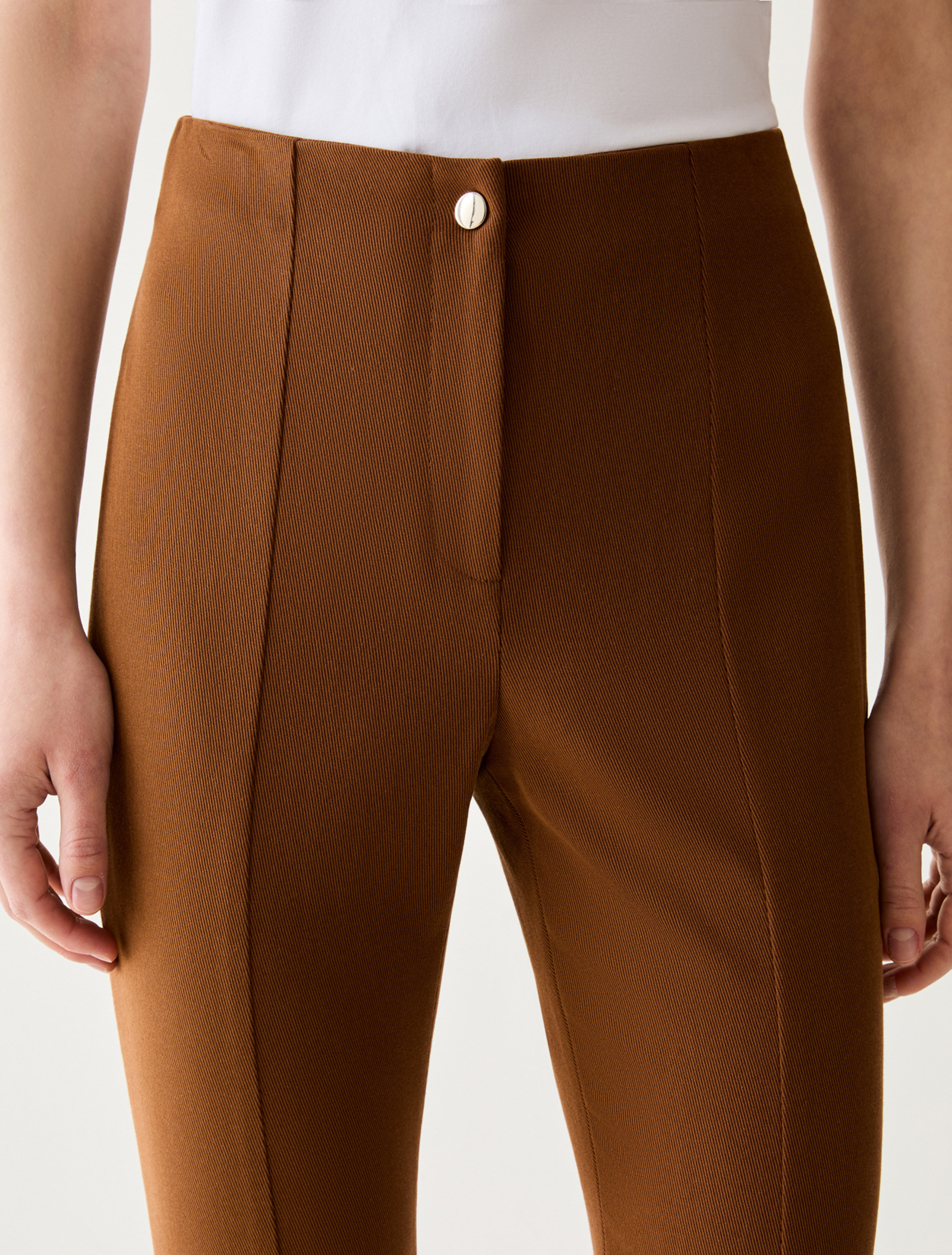 Cavalry twill trousers - TOBACCO BROWN - Pennyblack - 4