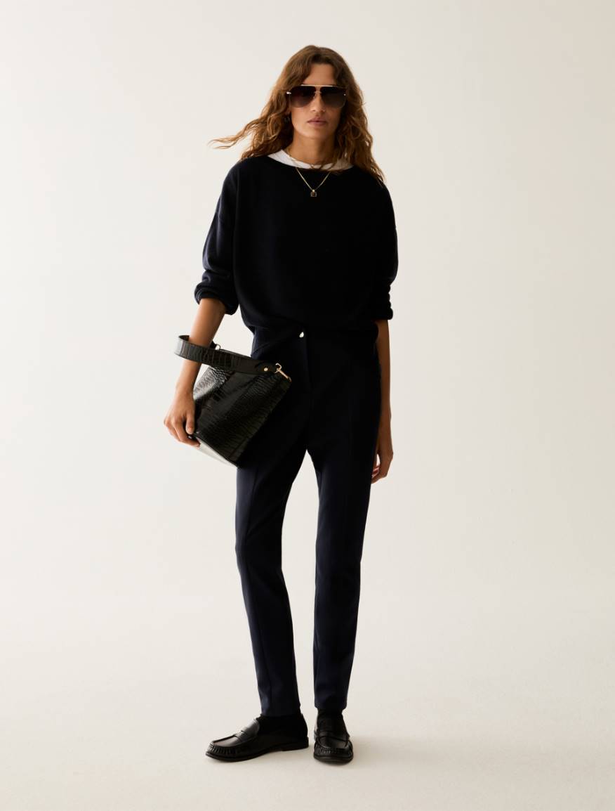 Cavalry twill trousers - NAVY - Pennyblack - 5