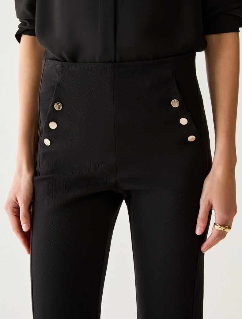 Flared cavalry twill trousers - Pennyblack - 4