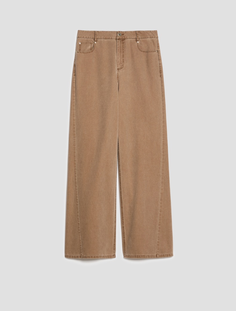 Pantaloni ampi in canvas - Pennyblack - 2