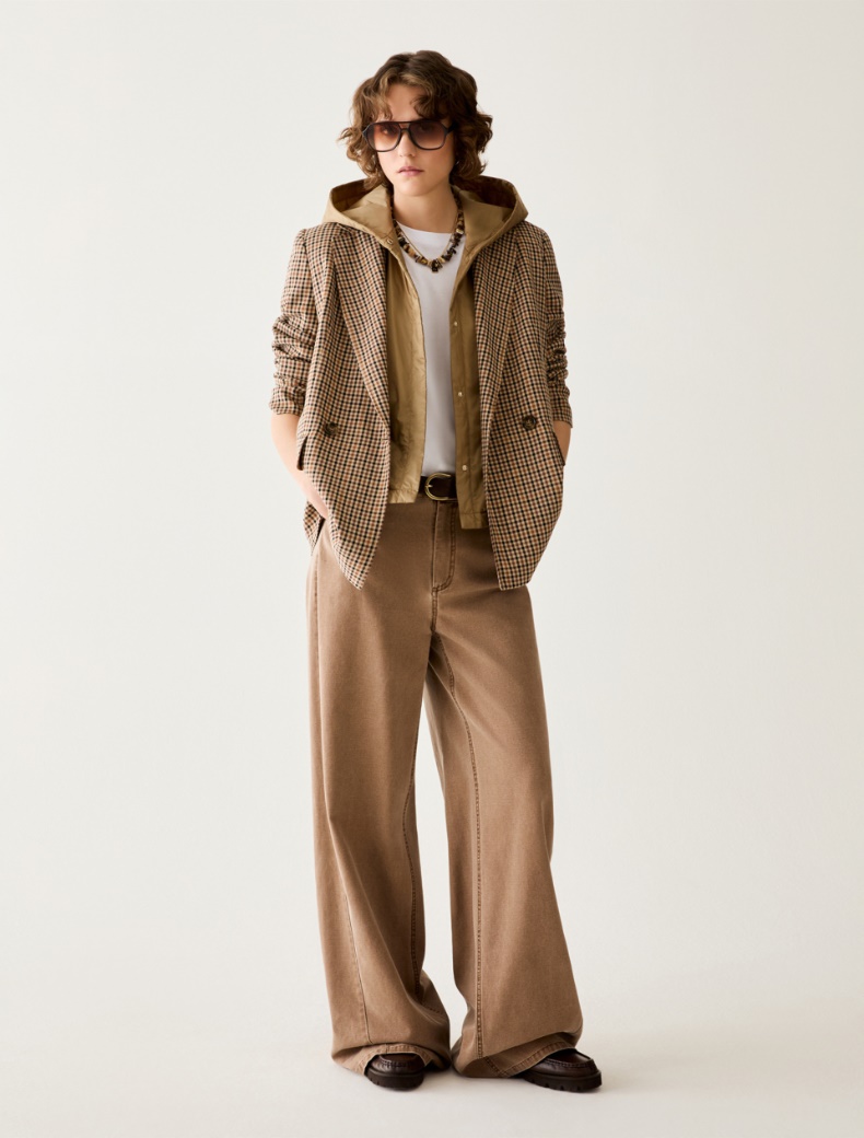 Wide-fit canvas trousers - Pennyblack - 4