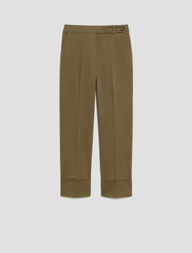 Cotton satin trousers - Pennyblack - 2