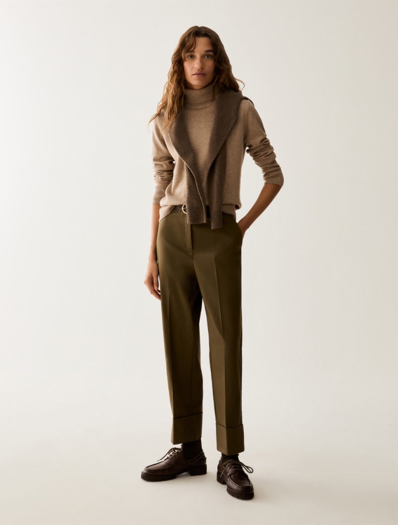 Cotton satin trousers - Pennyblack - 6