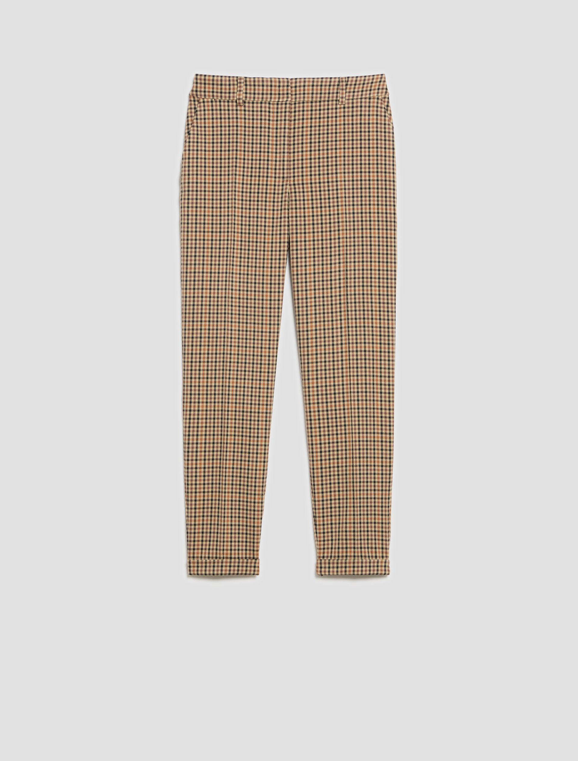 Slim-cut tailored trousers - CAMEL - Pennyblack - 2