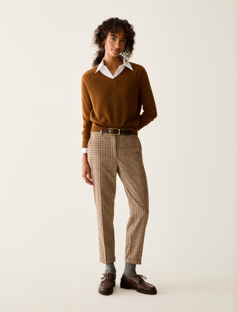 Slim-cut tailored trousers - Pennyblack