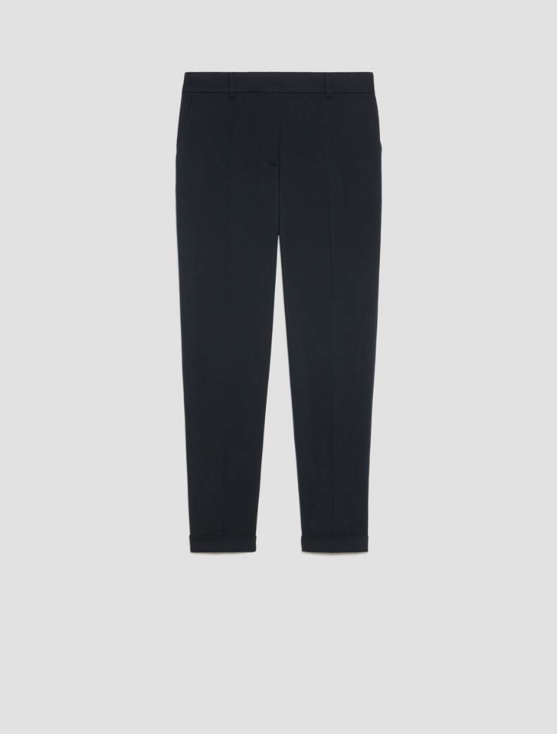 Slim-cut tailored trousers - Pennyblack - 7