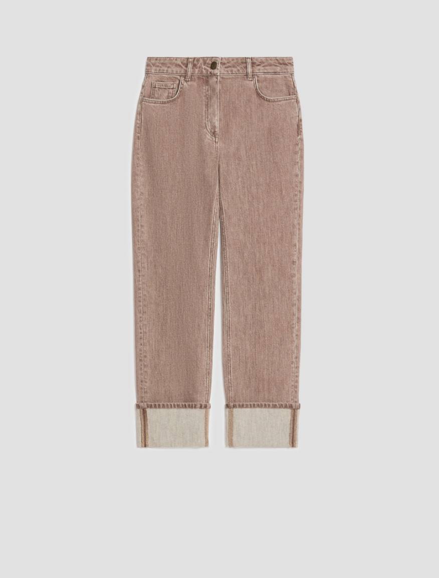 Regular-cut kasha jeans - BEIGE - Pennyblack - 2