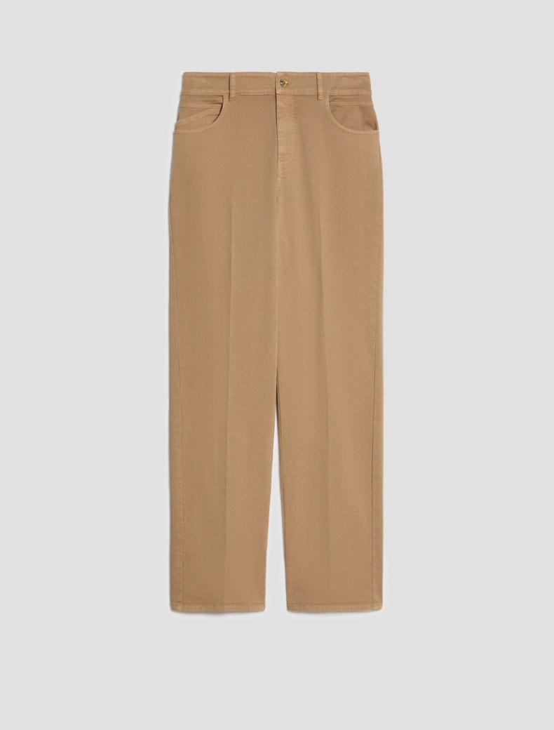 Straight-leg cotton trousers - Pennyblack - 2