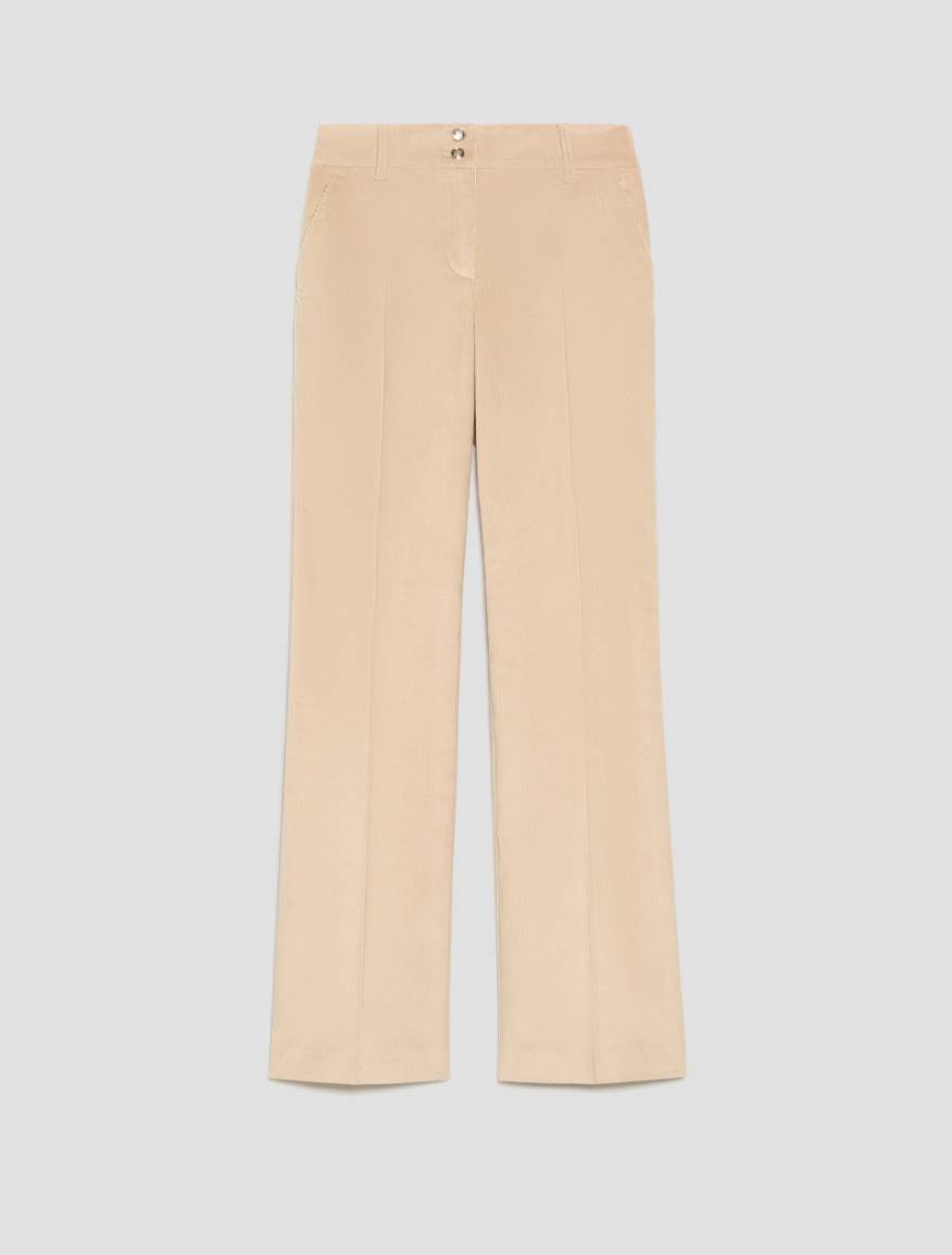 Tailored corduroy trousers - BEIGE - Pennyblack - 2